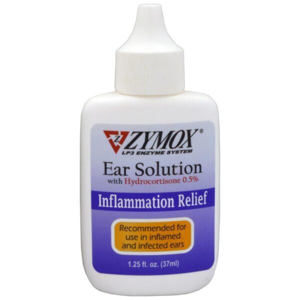 Zymox - Zymox Ear Solution 0.5% Hc 1.25-oz - Petland Robinson