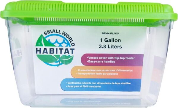penn plax - Smallworld Plastic Tank 1gl/ - Petland Robinson