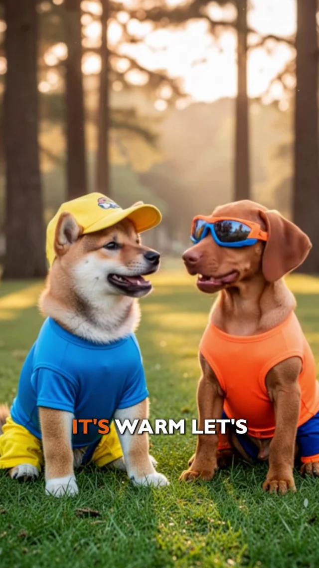 Spring has arrived and the dogs are having VERY different reactions to it.

Vizsla: “It’s warm. Let’s run six miles.”

Somewhere in the distance, a motivational montage begins. Rocky music. Inspirational slow motion. A perfectly hydrated athlete preparing for greatness.

But standing directly next to this enthusiasm… is a Shiba Inu.
The Shiba does not participate in cardio propaganda.

Instead, the Shiba calmly says:
“Let’s reassess our friendship.”

And just like that, the entire fitness program is canceled.

This week’s Hot Doggity Dish by Petland captures the exact moment one dog proposes a wholesome outdoor adventure and the other realizes they may have chosen the wrong social circle.

Mere seconds.
Two dogs.
One friendship hanging by a thread.

If you are the Vizsla in your friend group, please apologize immediately.
If you are the Shiba, we understand you completely.

#HotDoggityDish #Petland #DogComedy #ShibaInu #Vizsla #FunnyDogs #DogTok #PetHumor #PetReels #DogLife